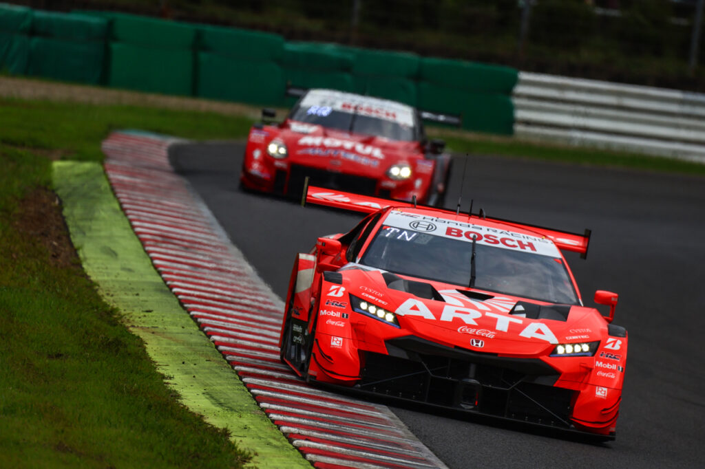 2023 SUPERGT 第6戦 SUGO 馬の背駐車券 9/16.17 菅生-