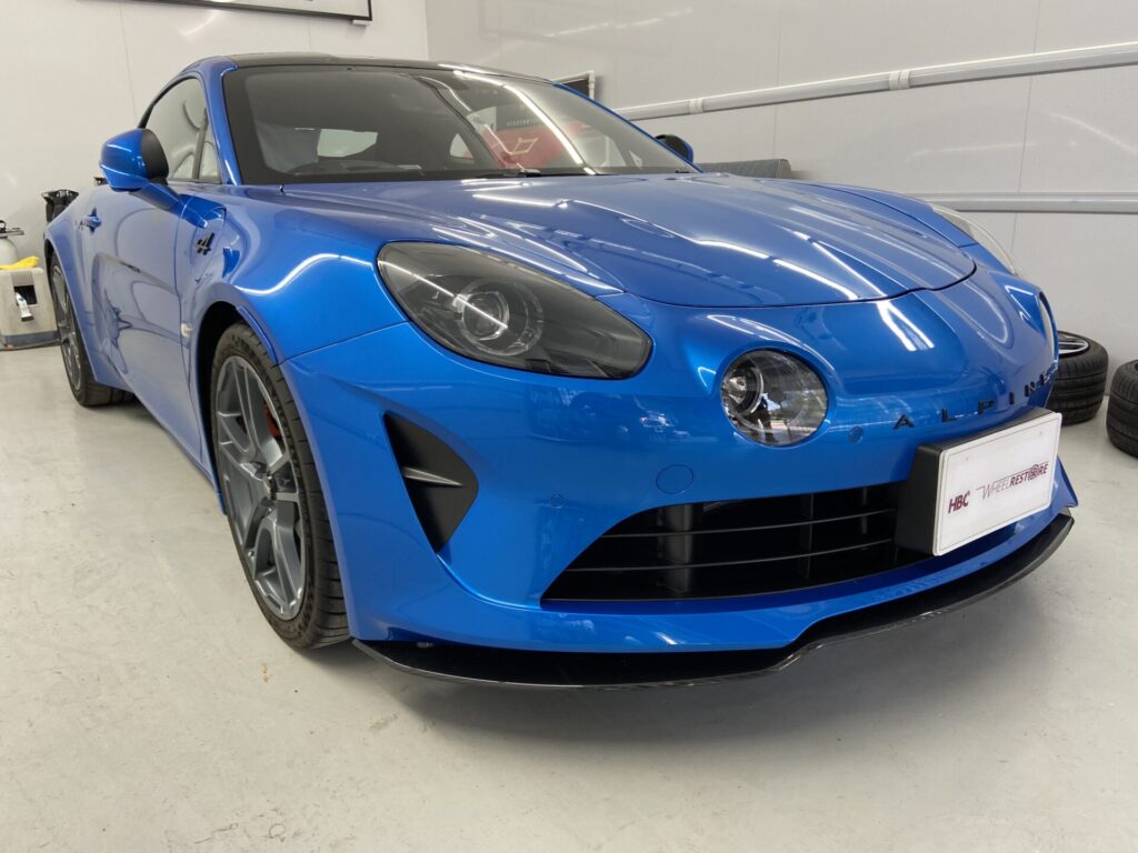 アルピーヌ　A110S　ホイールリペア施工事例のご紹介