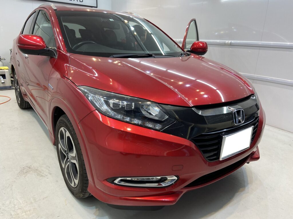 ホンダ　ヴェゼル　ルームクリーニング施工事例のご紹介